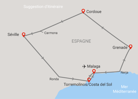 Autotour Balade Andalouse en liberté 3* - 24