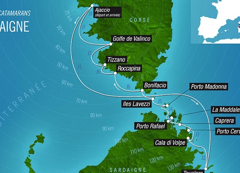 Croisière en catamaran Corse Vers La Sardaigne - 16