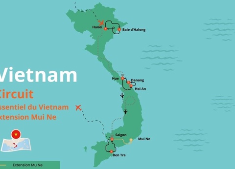 Circuit Privatif l'Essentiel du Vietnam et extension à Mui Ne - 27