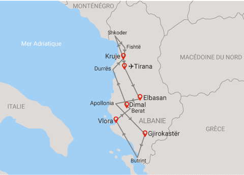 Circuit Panorama de l'héritage albanais - 17