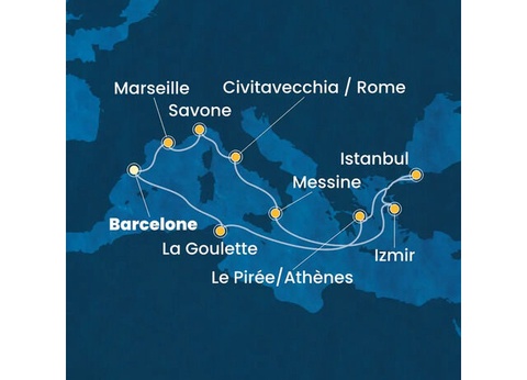 Croisière Méditerranée à bord du Costa Fortuna - 8