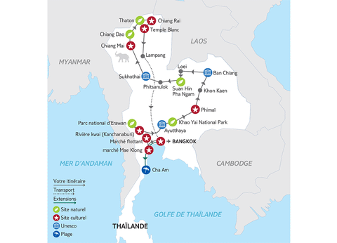 Circuit Grande découverte de la Thaïlande en 14 nuits - 29