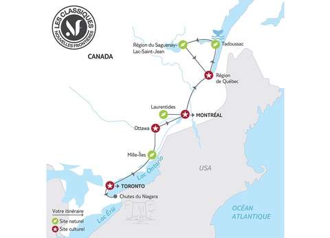 Circuit Canadavision 12 jours - 24