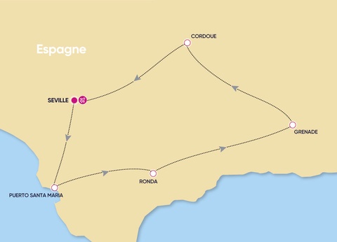 Autotour Panorama d'Andalousie - 2