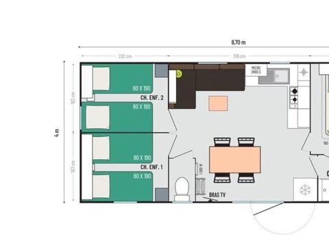 Camping Paradis - Domaine de Bellevue, 4* - 199