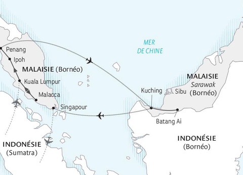 Malaisie et Singapour, du détroit de Malacca à Bornéo - 10