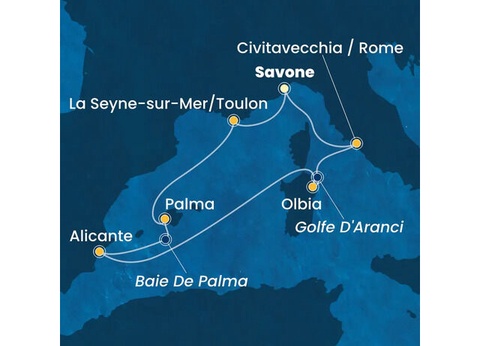 Croisière Méditerranée à bord du Costa Pacifica - 4