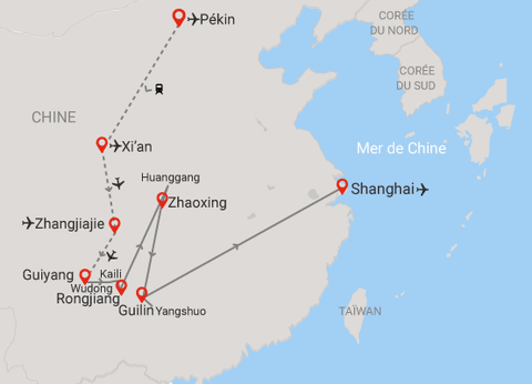 Circuit Panorama de Chine et montagnes d'Avatar *** - 28