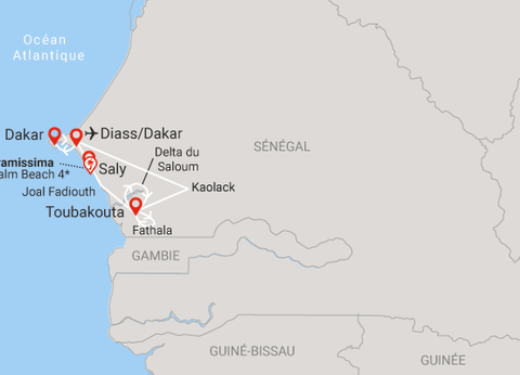 Circuit Beautés du Sénégal et Extension Framissima Palm Beach - 22