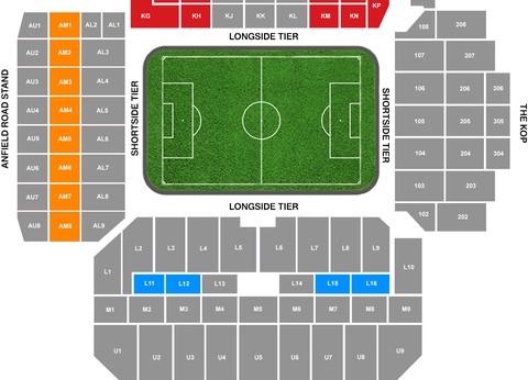 Match foot Liverpool FC - Saison 2025-2026 avec hôtel 4* - 3