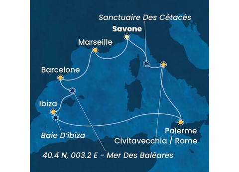 Croisière Méditerranée à bord du Costa Toscana - 10