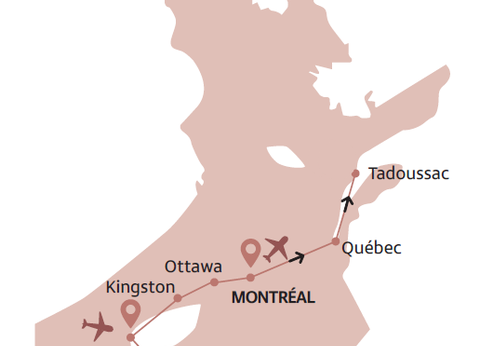 2026 - Circuit Canada Est - Nature et Culture - Vols flexi - 35 personnes maximum - 6
