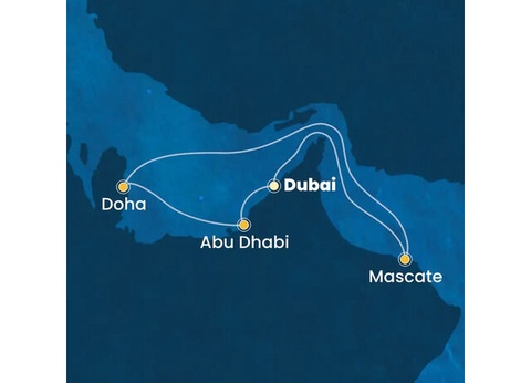 Croisière Emirats Arabes Unis, Oman avec le Costa Toscana - 4