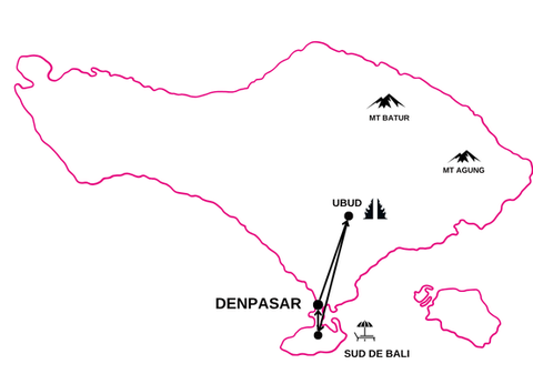 Combiné Rizières et Plage sur l'île des Dieux - 2