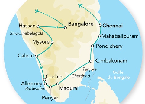 Merveilles de l'Inde du Sud 15J/12N - 2
