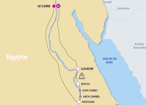 Combiné Bastet (3 nuits au Caire, 1 nuit à Assouan et 3 nuits de croisière avec visites) - 2