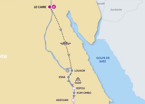 Combiné Perles du Nil 4* avec visites - 2