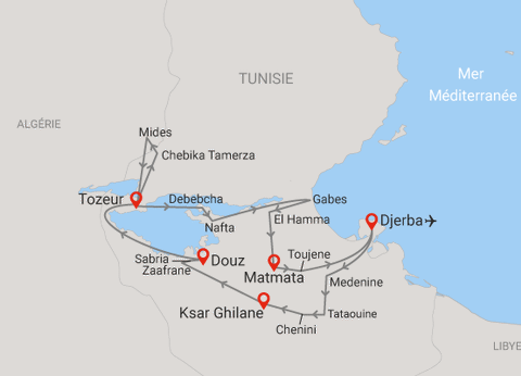 Circuit Beautés authentiques du sud tunisien 4* - 19