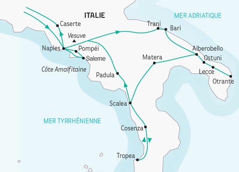 Circuit Le Grand sud de l'Italie (au départ du Sud de la France) - 2