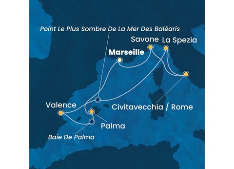 Croisière Méditerranée à bord du Costa Pacifica - 6