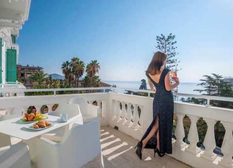 Hôtel en Ligurie à Sanremo en chambre classique avec petit déjeuner inclus - 4* - 11
