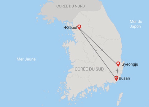 Circuit Éventail des traditions de Corée en liberté 3* - 23