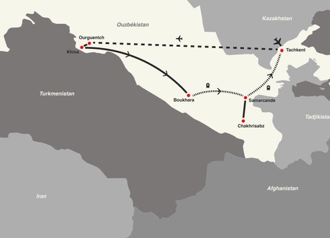 Circuit Kappa Découverte - Sur la Route de la Soie - Limité à 6 pers. - 2
