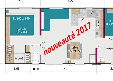 Flower Camping le Kergariou, 3* - 149