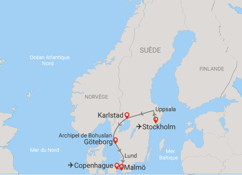Circuit Trésors de Suède *** - 30