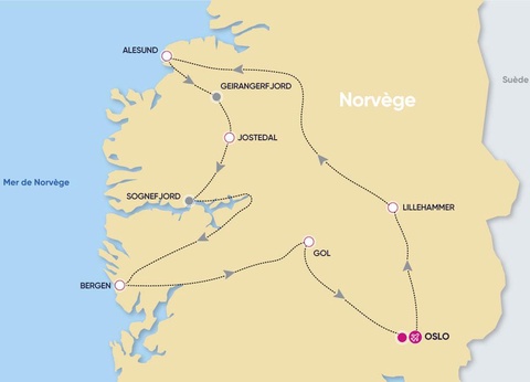 Circuit La vie est un long fjord tranquille 3* - 2