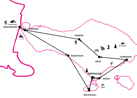 Circuit Lotus de Bali et Plage - 2