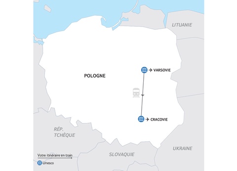 Combiné Varsovie & Cracovie en train - 8