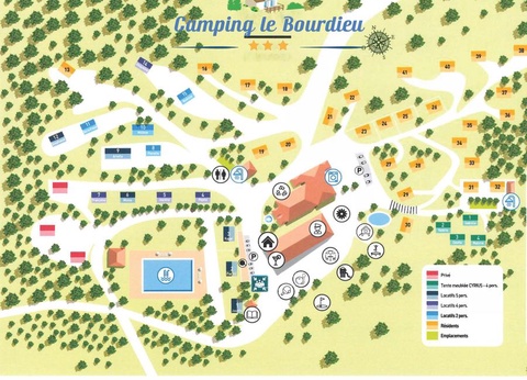 Camping le Bourdieu, 3* - 74