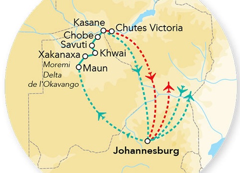 Immersion au Botswana 11J/8N - 2025 - 6