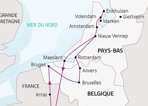 Circuit La Belgique et la Hollande - 2