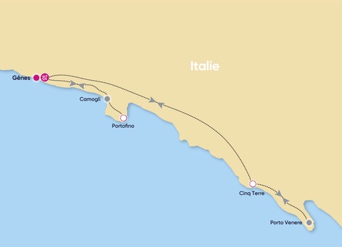 Autotour Break dans les Cinque Terre 4* - 2