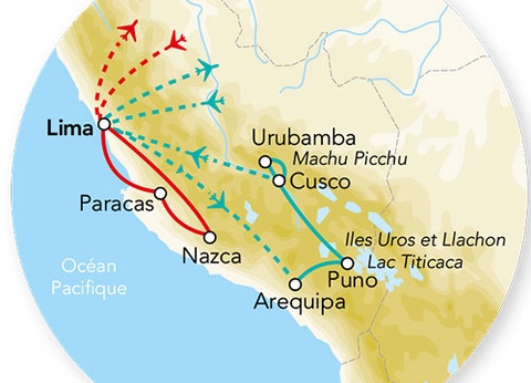 Circuit Splendeurs du Pérou et Séjour Nazca - 2