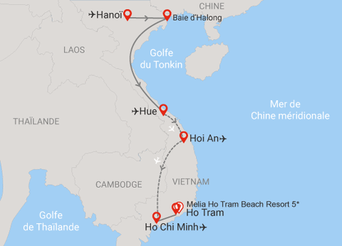 Combiné circuit et hôtel Merveilleux Vietnam en privatif 3* et extension 5 nuits au Immersion by Fram Melia Ho Tram - 38