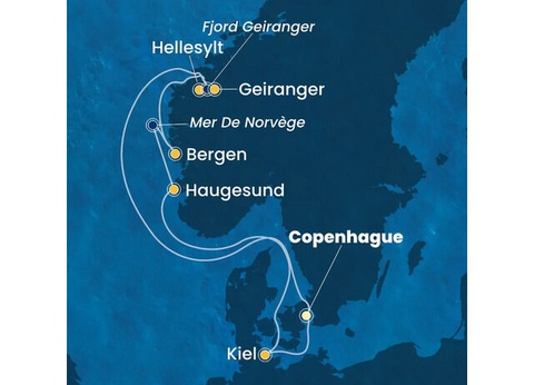 Croisière Europe du Nord à bord du Costa Diadema - 9