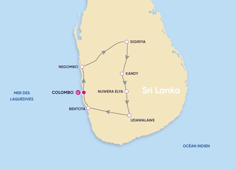 Circuit Merveilles de Ceylan 3*/4* - 2