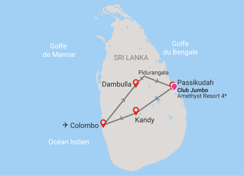 Combiné circuit et hôtel Club Jumbo Amethyst 4* - 14