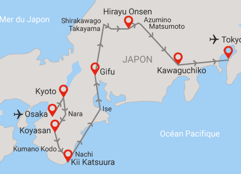 Circuit Traditions et culture du Japon 3* - 40