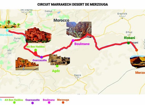 Combiné Ôclub Expérience Dunes d'Or 4* et Désert de Merzouga - 2