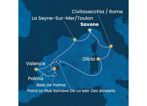 Croisière Méditerranée à bord du Costa Pacifica - 6