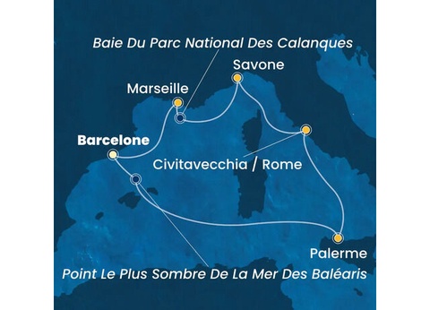 Croisière Méditerranée à bord du Costa Smeralda - 7