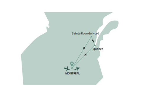 2025/2026 - Multi activités au Québec - L'Hiver au Cap au Leste - 50 personnes maximum - 6