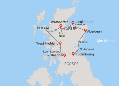 Circuit L'âme écossaise entre châteaux et lochs *** - 20