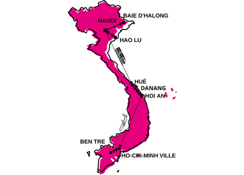 Circuit Merveilles d'Indochine en Privatif 3* - 2