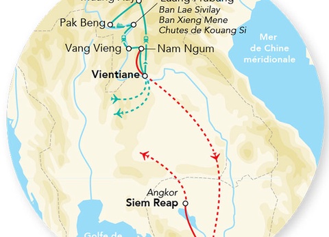 Immersion au Laos et Cambodge 16J/13N - 2