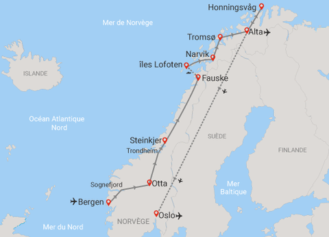 Circuit Contrastes du bout du monde 3* - 19